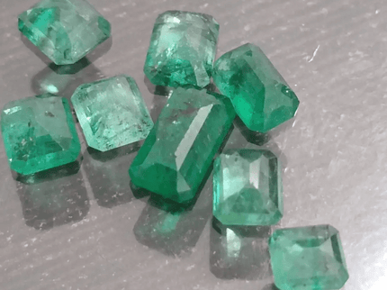 14.07ct Emerald Parcel, 100% Natural Gems - SMSGEMS 