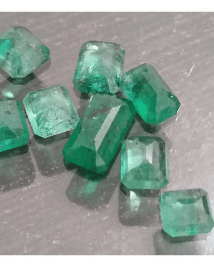 14.07ct Emerald Parcel, 100% Natural Gems - SMSGEMS 