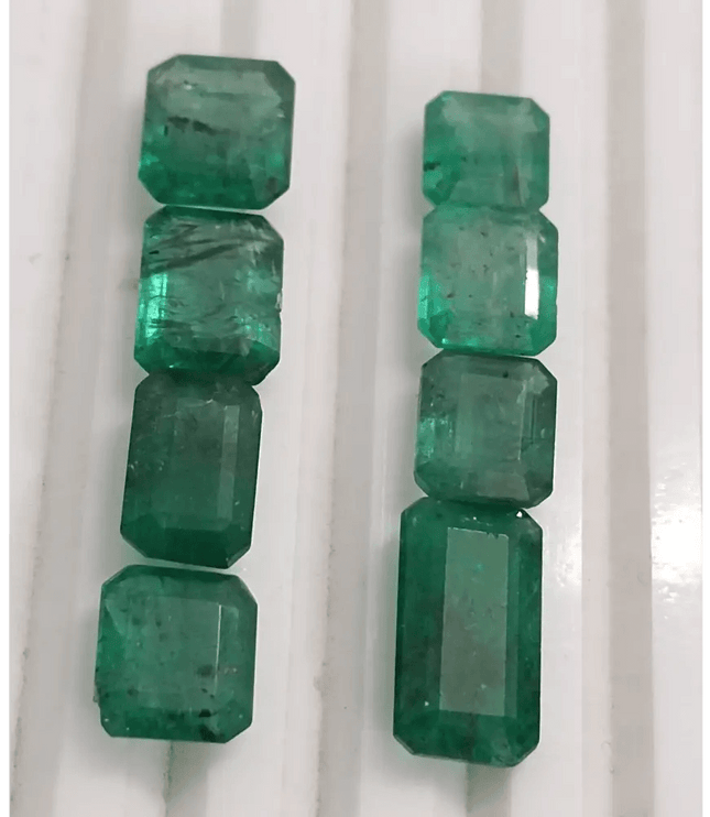 14.07ct Emerald Parcel, 100% Natural Gems - SMSGEMS 