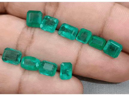 14.27ct Good Quality Emerald Parcel, 100% Natural Gemstones - SMSGEMS 