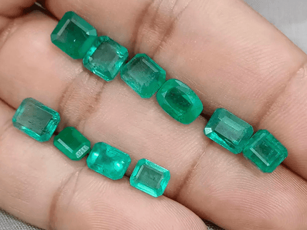 14.27ct Good Quality Emerald Parcel, 100% Natural Gemstones - SMSGEMS 