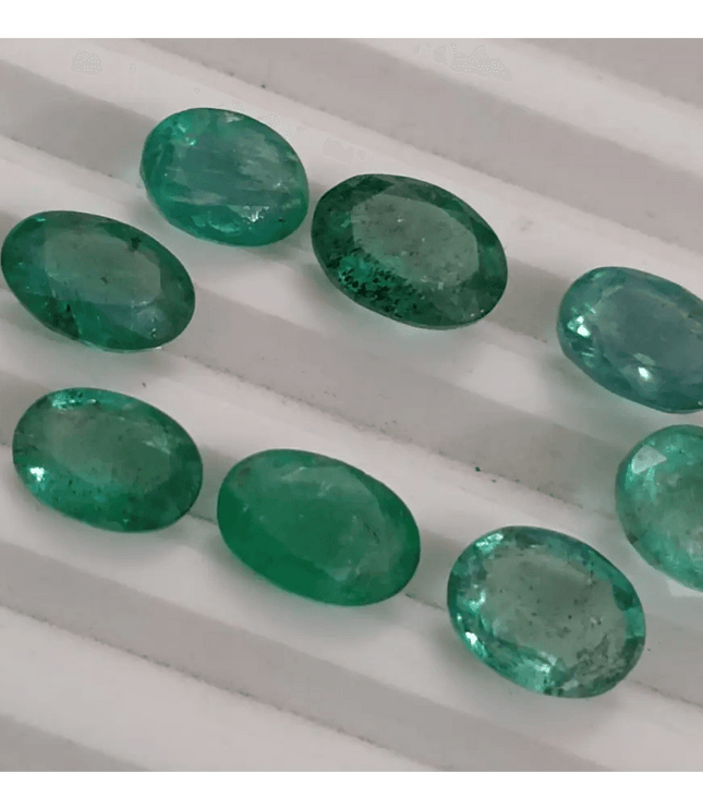 17.00ct Emerald Parcel, Natural Gemstones. - SMSGEMS 