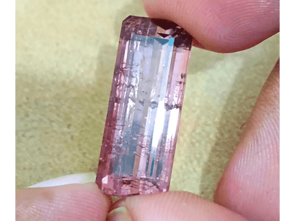 19.44ct Burgundy Red Rubellite Tourmaline, 100% Natural Untreated Gemstone. - SMSGEMS 