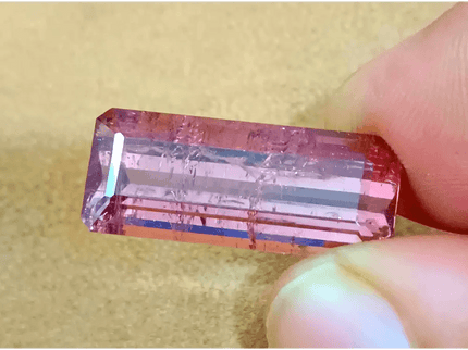 19.44ct Burgundy Red Rubellite Tourmaline, 100% Natural Untreated Gemstone. - SMSGEMS 