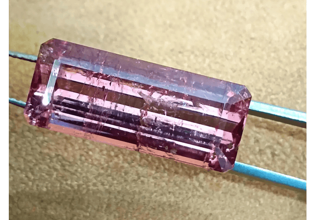 19.44ct Burgundy Red Rubellite Tourmaline, 100% Natural Untreated Gemstone. - SMSGEMS 