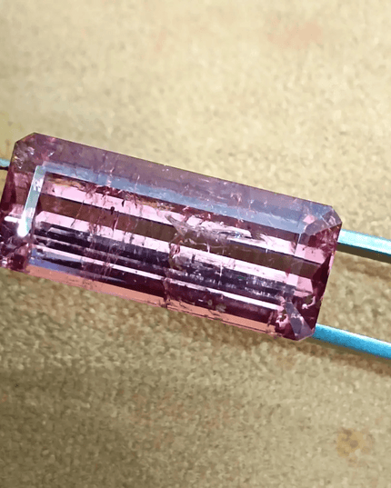 19.44ct Burgundy Red Rubellite Tourmaline, 100% Natural Untreated Gemstone. - SMSGEMS 