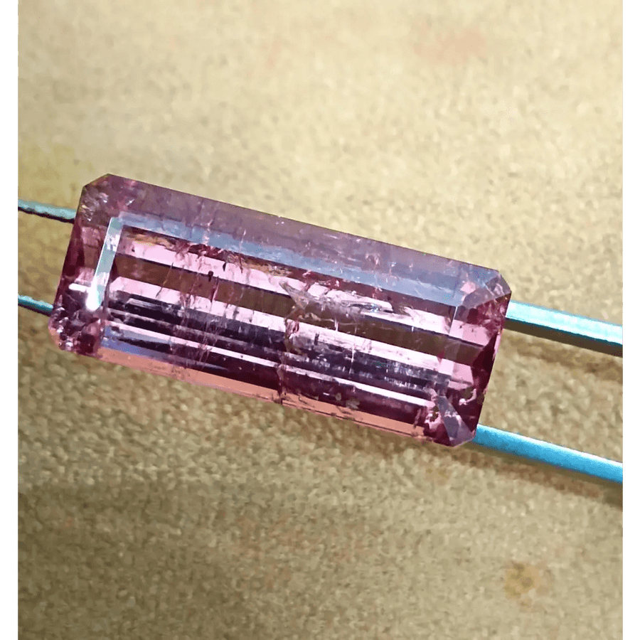 19.44ct Burgundy Red Rubellite Tourmaline, 100% Natural Untreated Gemstone. - SMSGEMS 