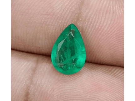 2.01ct Vivid Green Zambian Emerald, Natural Earth Mined Gemstone - SMSGEMS 