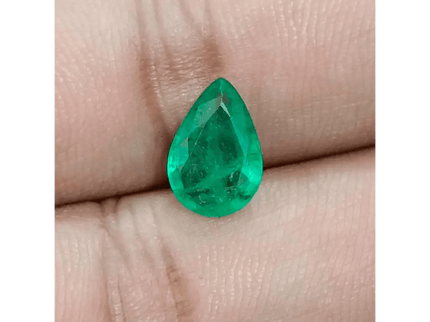 2.01ct Vivid Green Zambian Emerald, Natural Earth Mined Gemstone - SMSGEMS 