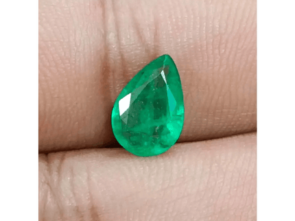2.01ct Vivid Green Zambian Emerald, Natural Earth Mined Gemstone - SMSGEMS 