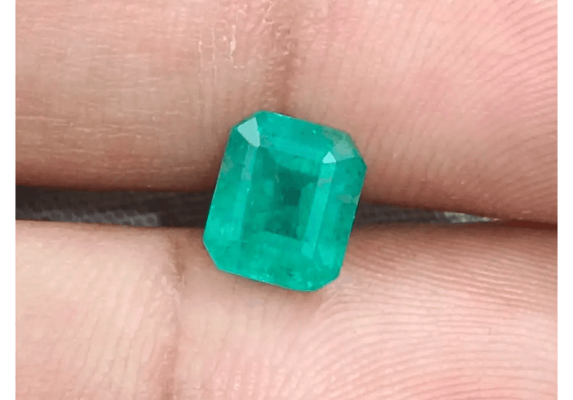 2.03ct Zambian Emerald, Natural Earth Mined Gemstone - SMSGEMS 