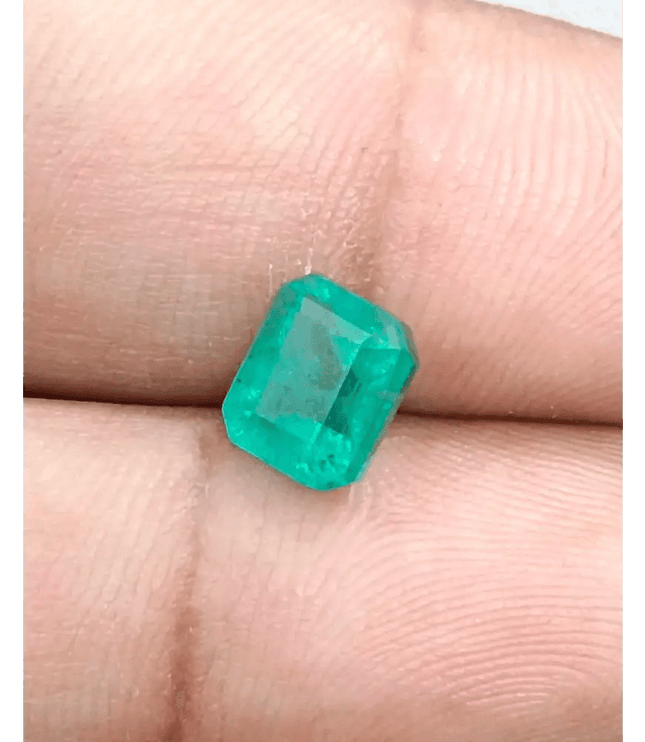 2.03ct Zambian Emerald, Natural Earth Mined Gemstone - SMSGEMS 