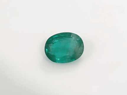 2.05ct Medium Deep Zambian Emerald , Natural Earth Mined Gemstone - SMSGEMS 