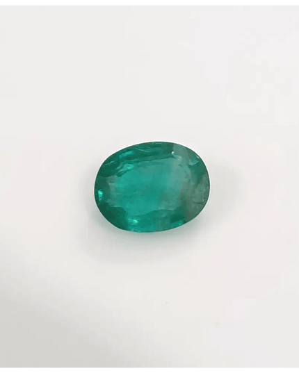 2.05ct Medium Deep Zambian Emerald , Natural Earth Mined Gemstone - SMSGEMS 