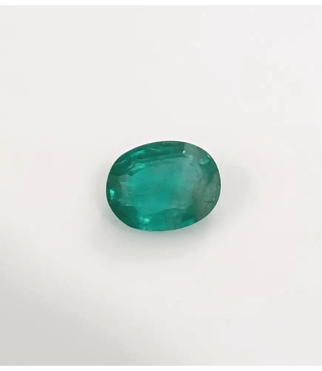 2.05ct Medium Deep Zambian Emerald , Natural Earth Mined Gemstone - SMSGEMS 