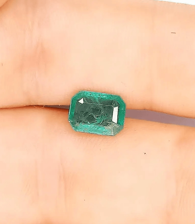 2.05ct Zambian Emerald, Natural Gemstone - SMSGEMS 