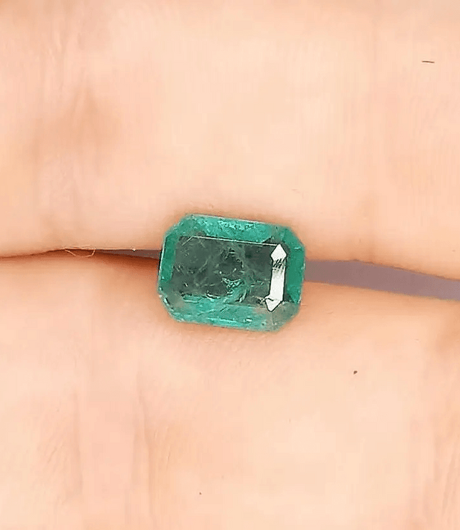 2.05ct Zambian Emerald, Natural Gemstone - SMSGEMS 