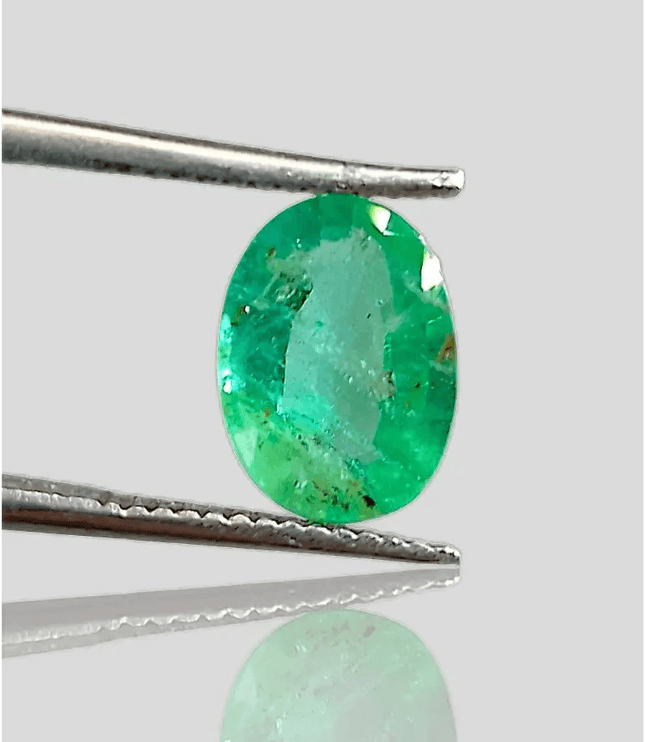 2.05ct Vivid Bright Green Emerald, Natural Gemstone - SMSGEMS 