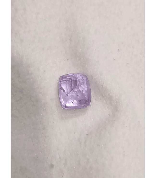 2.06ct Lavender Color Ceylon Sapphire , 100% Natural Untreated Gemstone - SMSGEMS 