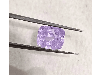2.06ct Lavender Color Ceylon Sapphire , 100% Natural Untreated Gemstone - SMSGEMS 