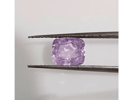 2.06ct Lavender Color Ceylon Sapphire , 100% Natural Untreated Gemstone - SMSGEMS 