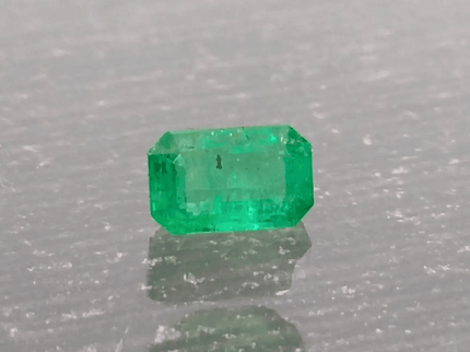 2.07ct Vivid Deep Golden Green Panjshir Emerald , 100% Natural Gem - SMSGEMS 