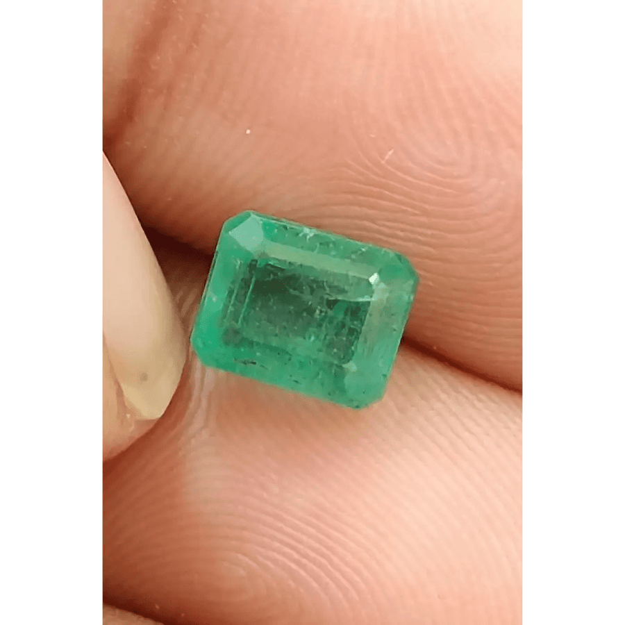2.11ct Zambian Emerald , 100% Natural Earth Mined Gem. - SMSGEMS 