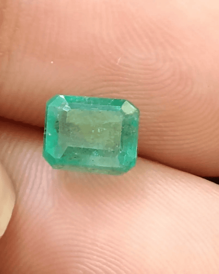 2.11ct Zambian Emerald , 100% Natural Earth Mined Gem. - SMSGEMS 