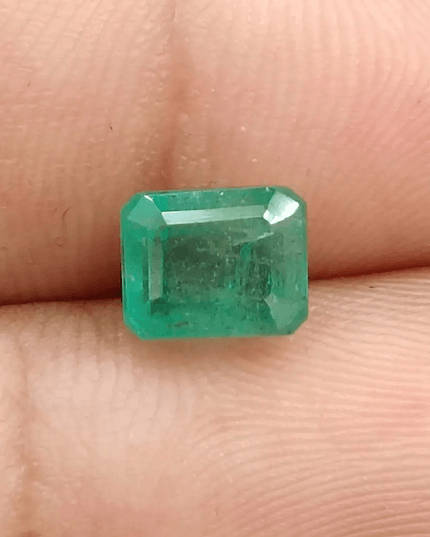 2.11ct Zambian Emerald , 100% Natural Earth Mined Gem. - SMSGEMS 