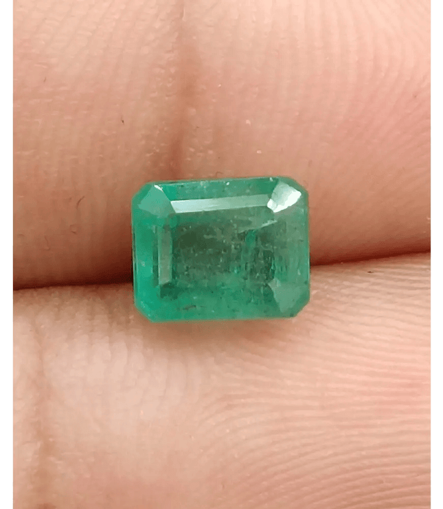 2.11ct Zambian Emerald , 100% Natural Earth Mined Gem. - SMSGEMS 
