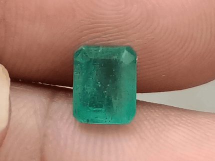 2.11ct Zambian Emerald , 100% Natural Earth Mined Gem. - SMSGEMS 