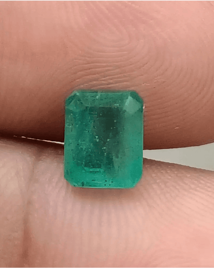 2.11ct Zambian Emerald , 100% Natural Earth Mined Gem. - SMSGEMS 