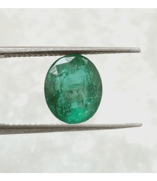 2.12ct Zambian Emerald , 100% Natural Earth Mined Gem. - SMSGEMS 