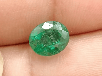 2.12ct Zambian Emerald , 100% Natural Earth Mined Gem. - SMSGEMS 