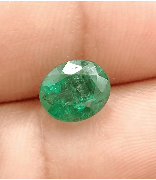 2.12ct Zambian Emerald , 100% Natural Earth Mined Gem. - SMSGEMS 