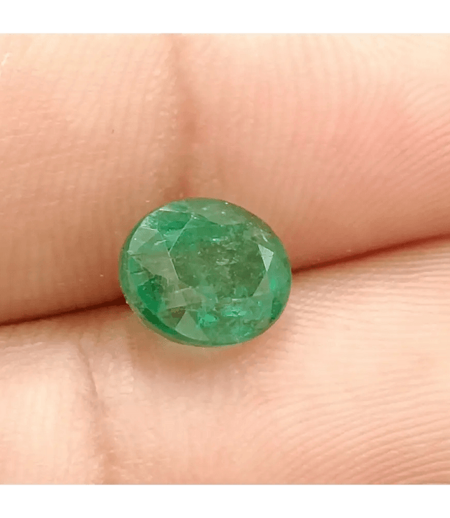 2.12ct Zambian Emerald , 100% Natural Earth Mined Gem. - SMSGEMS 