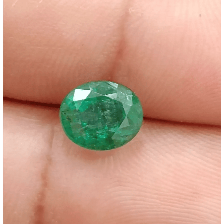 2.12ct Zambian Emerald , 100% Natural Earth Mined Gem. - SMSGEMS 