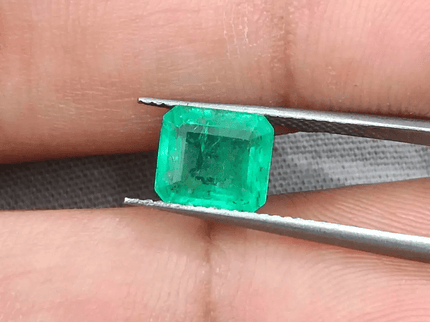 2.13ct Panjshir Emerald, 100% Natural Earth Mined Gemstone. - SMSGEMS 