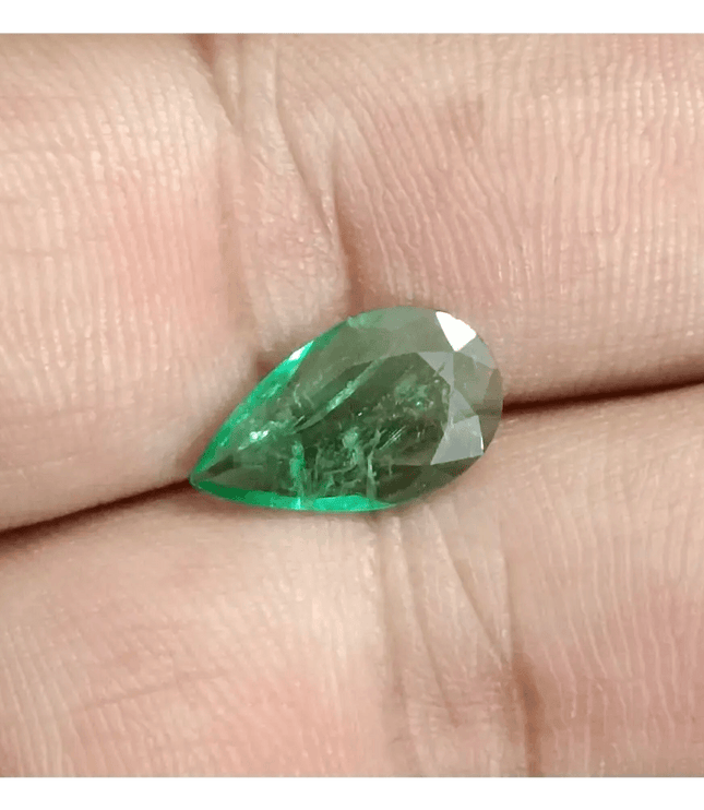 2.14ct Zambian Emerald, 100% Natural Earth mined Gem - SMSGEMS 