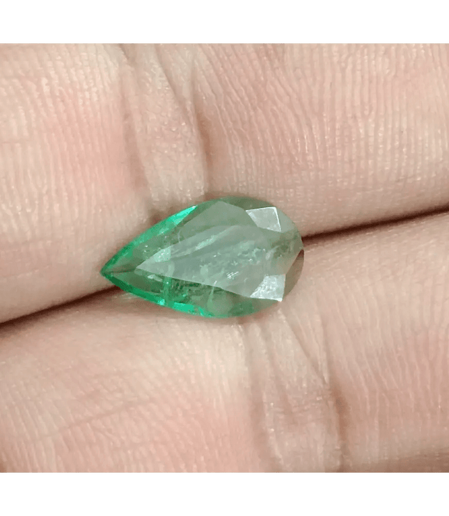 2.14ct Zambian Emerald, 100% Natural Earth mined Gem - SMSGEMS 
