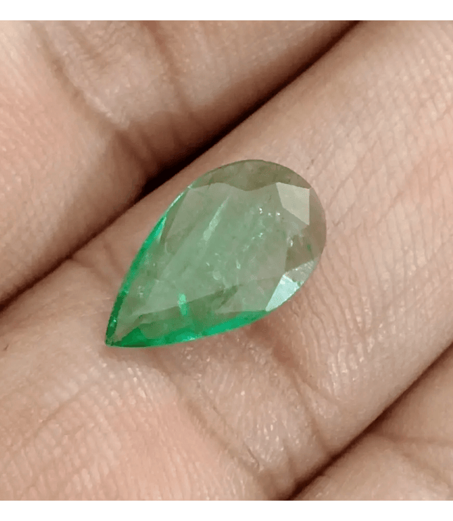 2.14ct Zambian Emerald, 100% Natural Earth mined Gem - SMSGEMS 