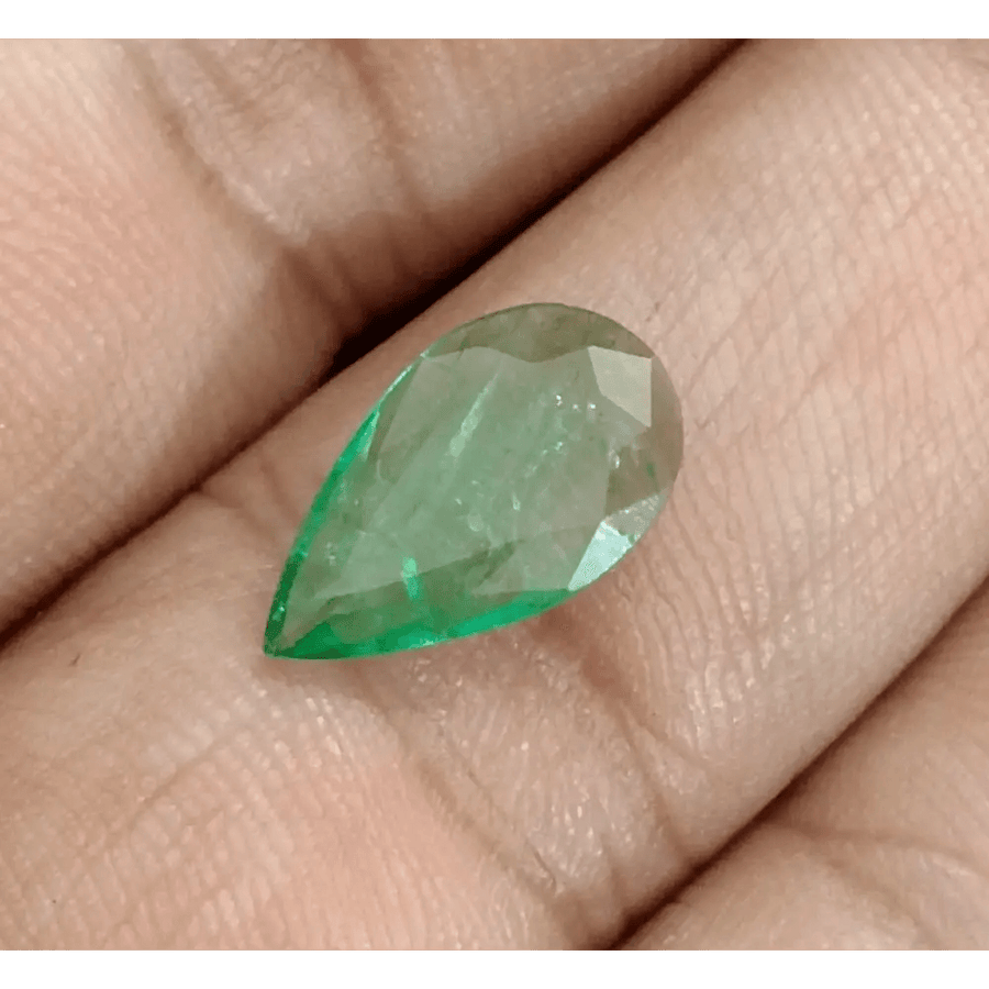 2.14ct Zambian Emerald, 100% Natural Earth mined Gem - SMSGEMS 