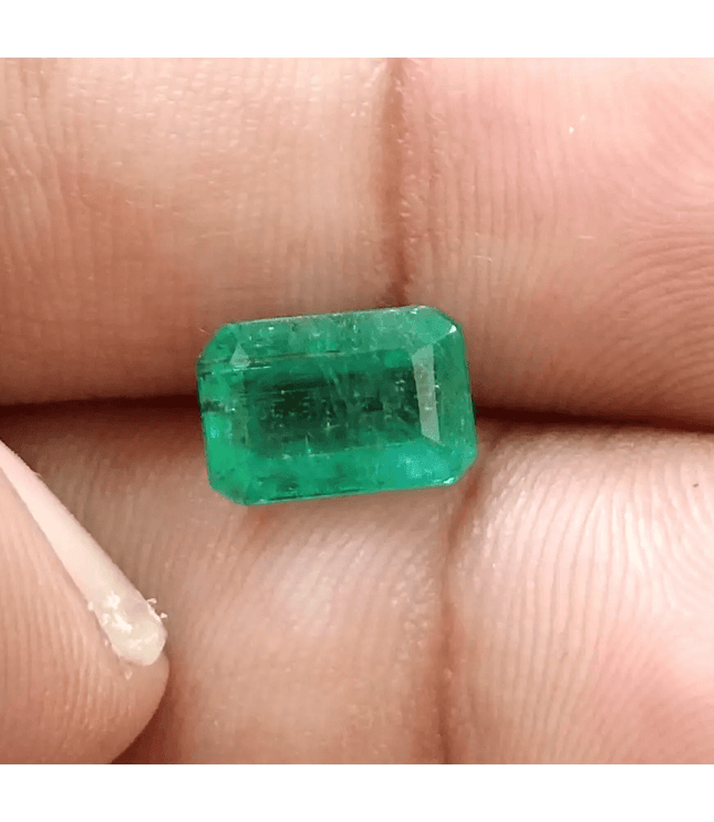 2.15ct Zambian Emerald , 100% Natural Earth Mined Gem. - SMSGEMS 