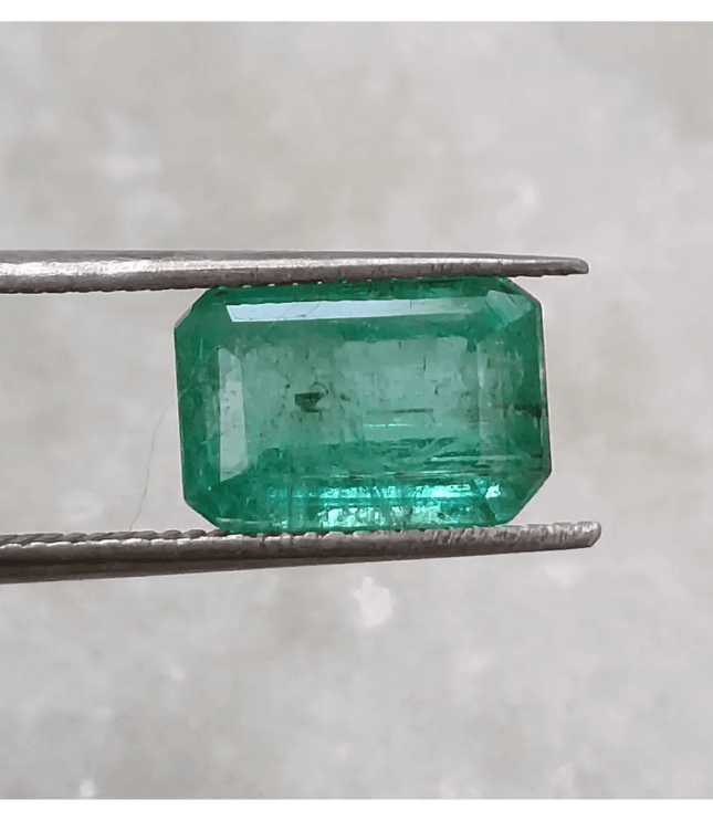 2.15ct Zambian Emerald , 100% Natural Earth Mined Gem. - SMSGEMS 