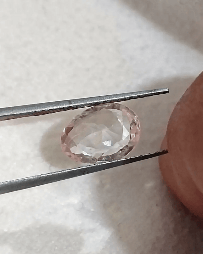 2.16ct IGI Certified Sunrise Ceylon Padparadscha Sapphire , Natural Untreated Gemstone - SMSGEMS 