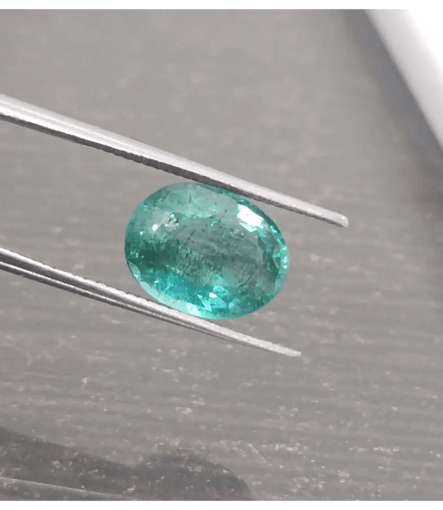 2.18ct Zambian Emerald, 100% Natural Gem - SMSGEMS 
