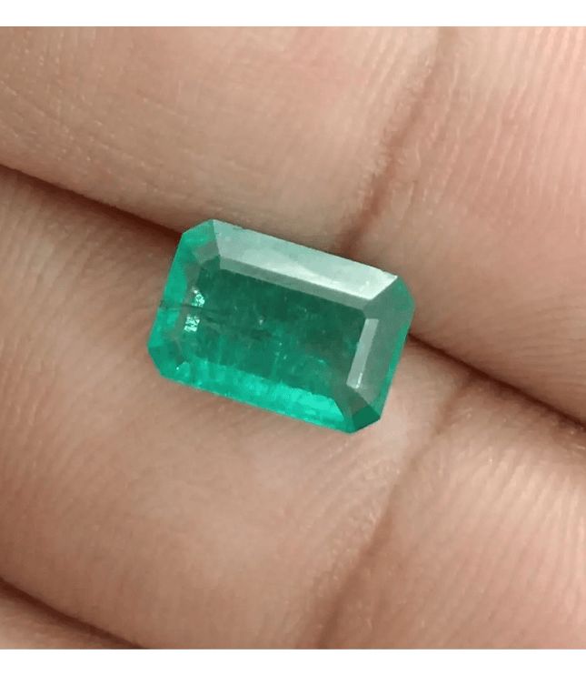 2.20ct Zambian Emerald, 100% Natural Gem - SMSGEMS 