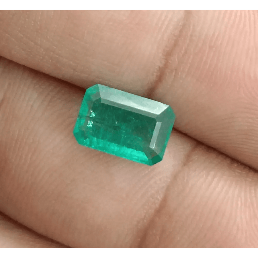 2.20ct Zambian Emerald, 100% Natural Gem - SMSGEMS 