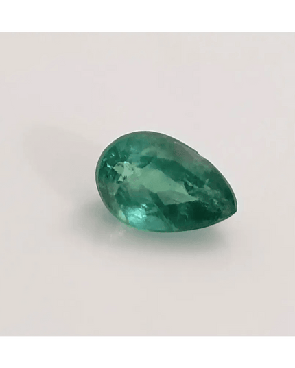 2.20ct Bluish Golden Green Zambian Emerald , Natural Earth Mined Gemstone - SMSGEMS 