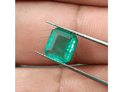 2.21ct Panjshir Emerald , 100% Natural Earth Mined Gemstone - SMSGEMS 